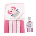 Extra Soft 100% Organic Bamboo Hooded Baby Towel